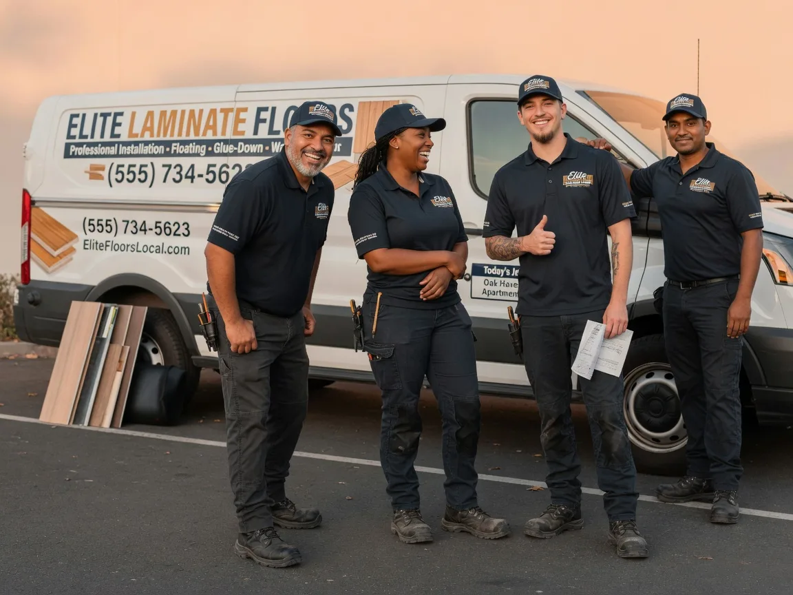 Laminate flooring installation company in Dale, IL